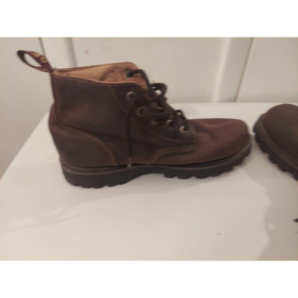 American Eagle Chukka Boots Mens 12 Brown Leather Combat Hiking Work 4000 main image 6